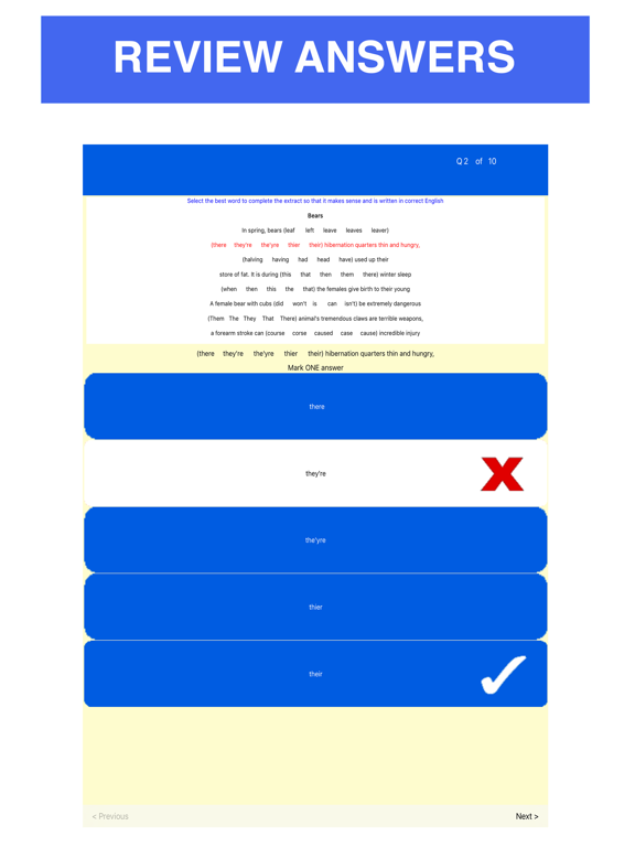 Screenshot #6 pour 11+ Plus English