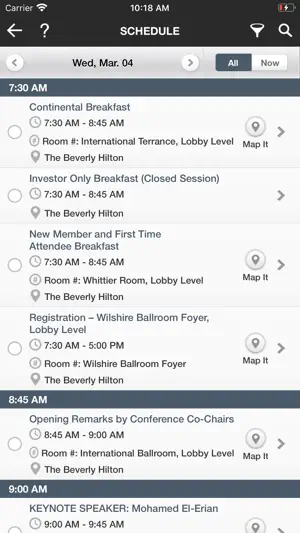 PREA Conferences screenshot 4