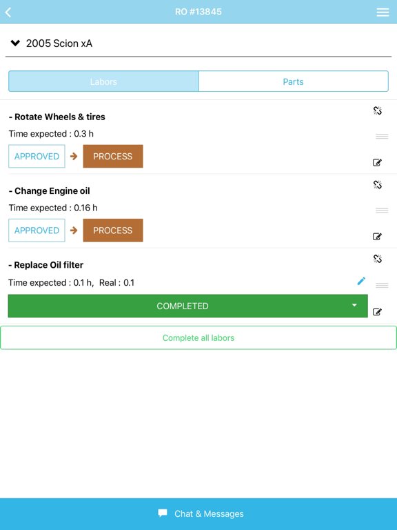 Auto Repair Shop (for Phone) iPad screenshot 8 - Business app