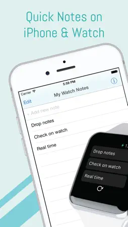 Quick Notes for iPhone & Watch screenshot 1
