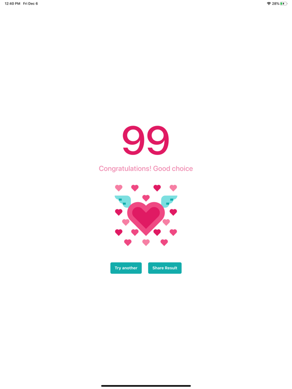 Love Calculator New iPad screenshot