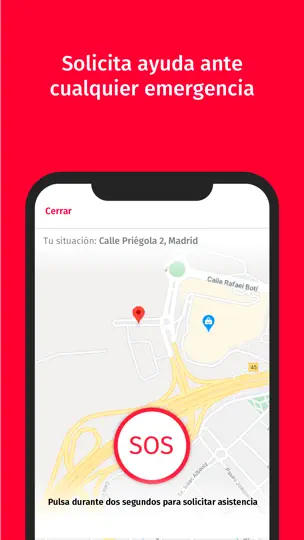 Captura de pantalla de My Verisure en iPhone 6