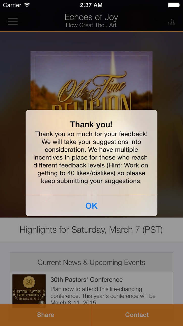 iPhone screenshot