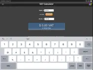 VAT Calculator ipad bilder 0
