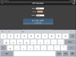 VAT Calculator iPad image 1
