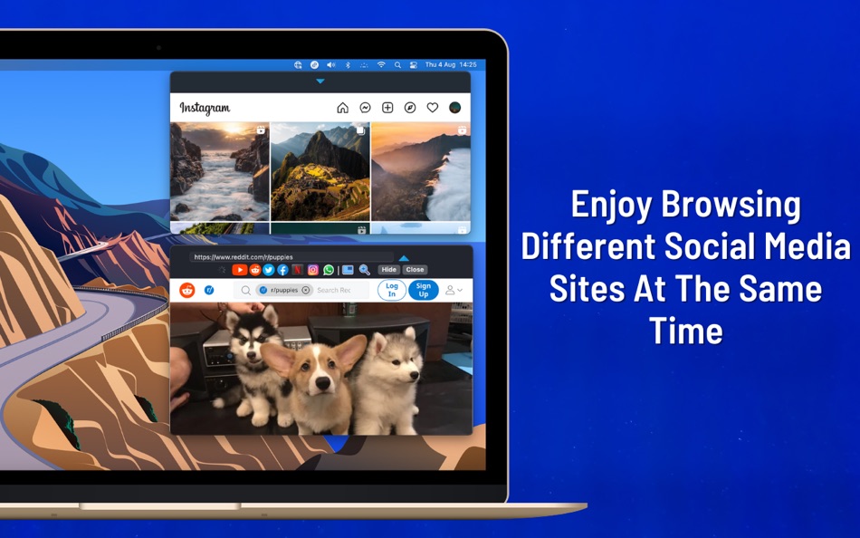 #8. Multitasking Browser ZuriWeb (macOS) Podle: Zuri Apps Limited
