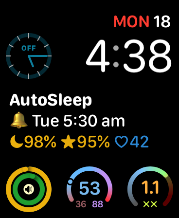 AutoSleep Track Sleep on Watch screenshot