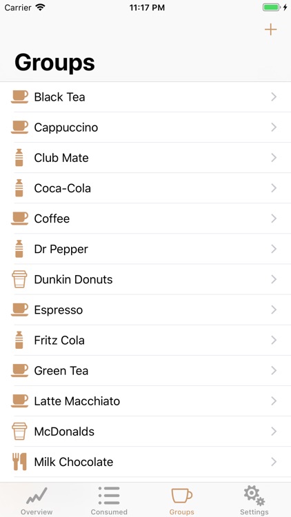 Caffeine App - Track Caffeine