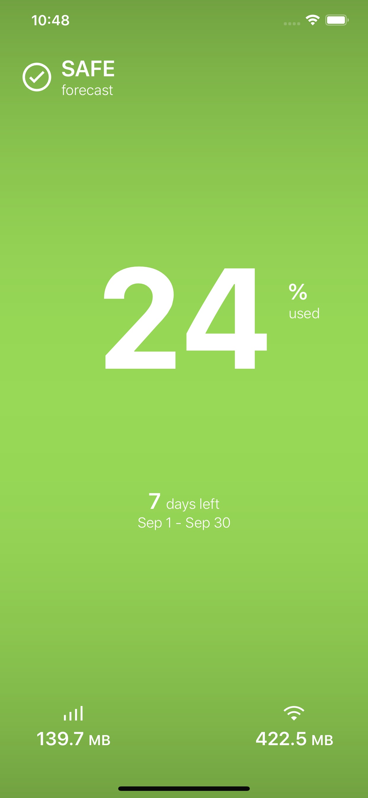 Screenshot 3 of DataMan - Data Usage Widget