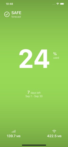 DataMan - Data Usage Widget App Store preview screenshot 3