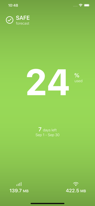 DataMan - Data Usage Widget Screenshot 3 of 10
