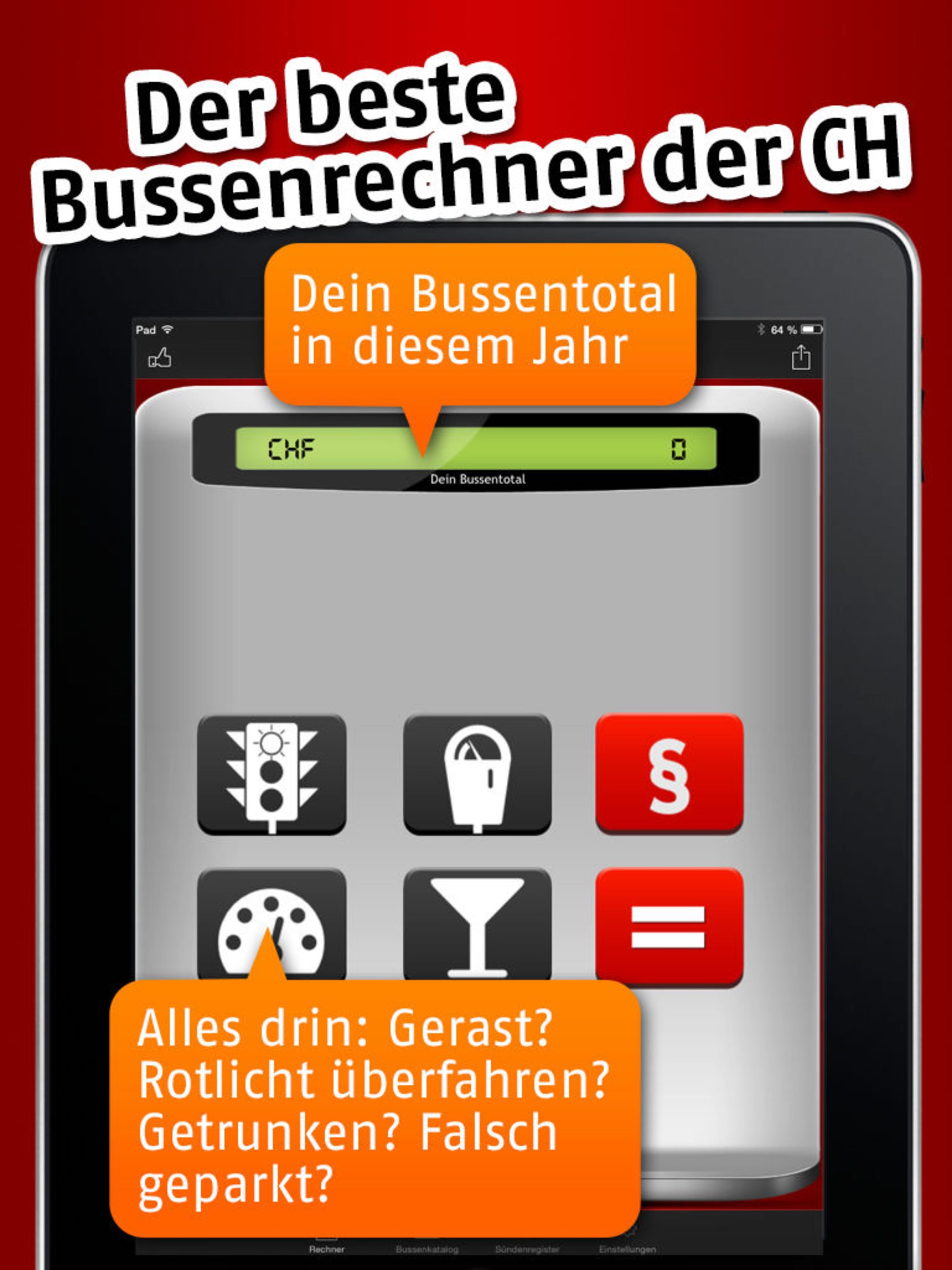 Bussenrechner Schweiz screenshot 9
