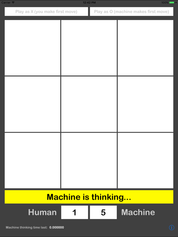 Screenshot #5 pour AI x0 (Tic-tac-toe) UNBEATABLE
