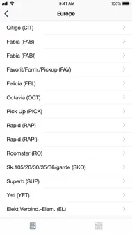 Car parts for Skoda - diagrams iphone bilder 3