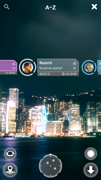 Screenshot 1 of ZOME - Spatial Messenger App
