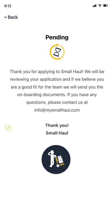 Small Haul iPhone screenshot 10 - Travel app