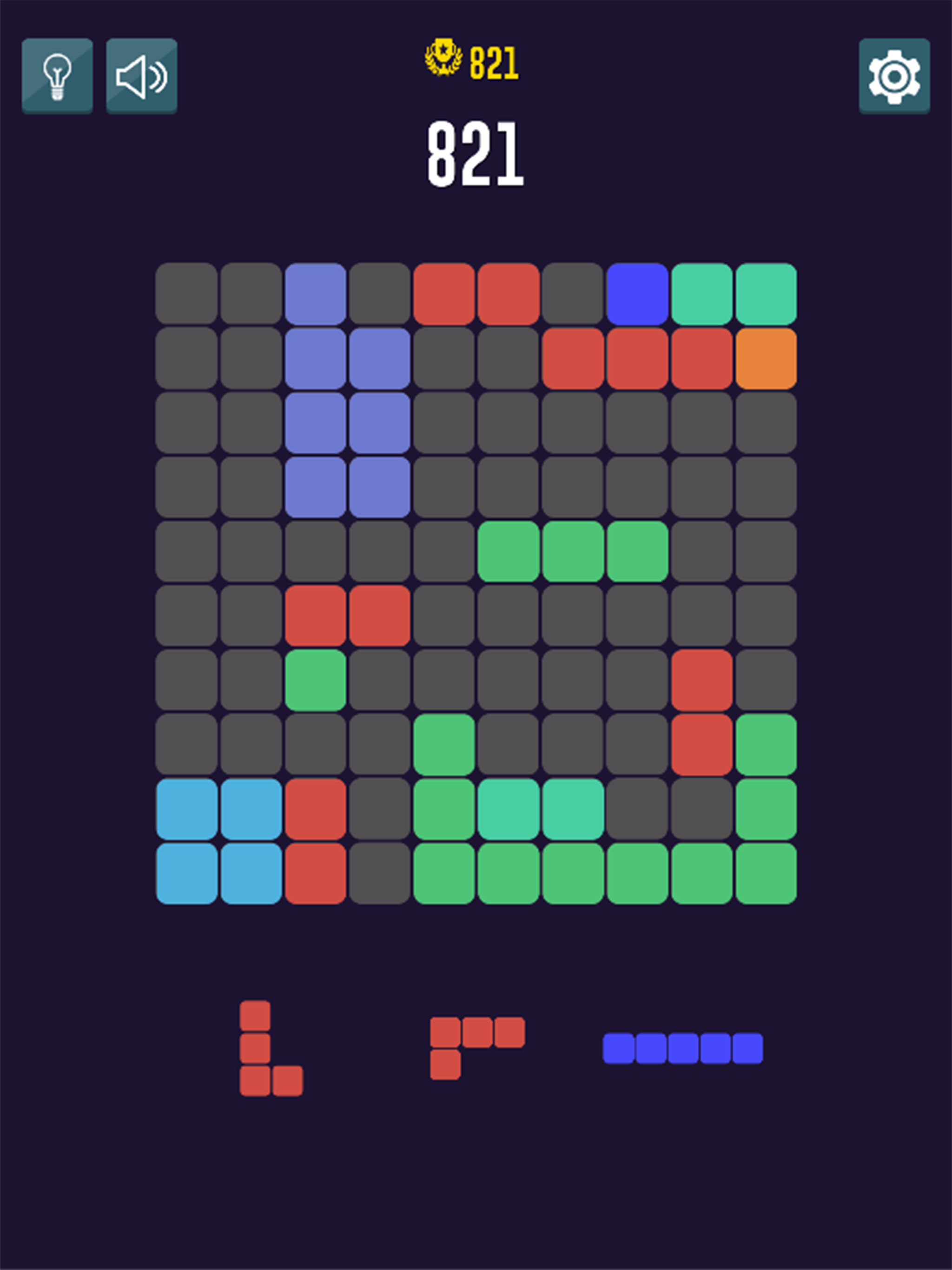 1010 Block Puzzle Classic Game screenshot 6