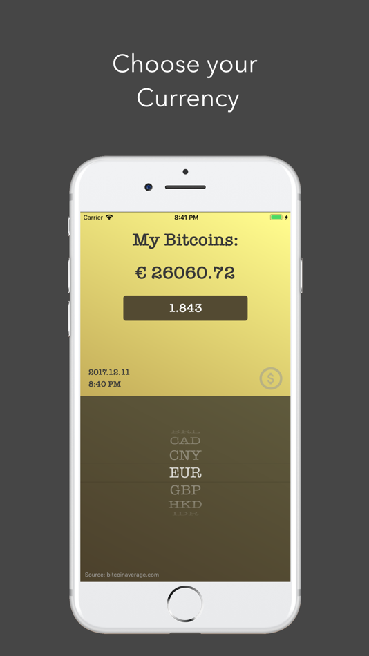 #5. My Crypto - Widget & Chart (iOS) โดย: Daniel Reicher