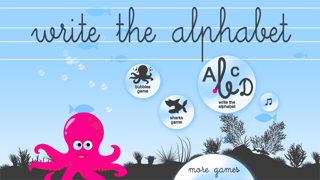 Write the alphabet Screenshot