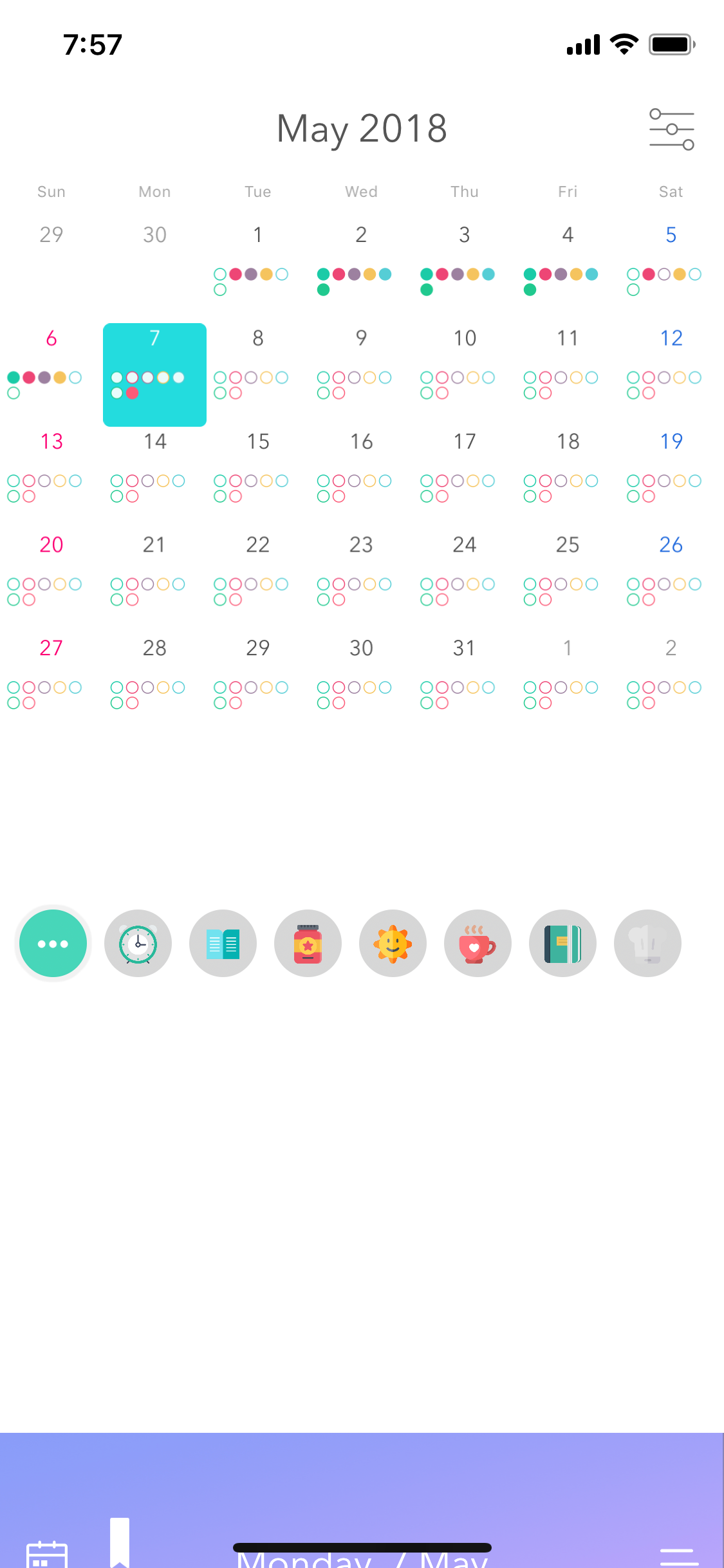 Weple Habit - Daily Routine