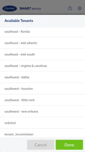 Carrier® SMART Service screenshot 3