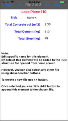 Analysis of RCC Structure screenshot 6