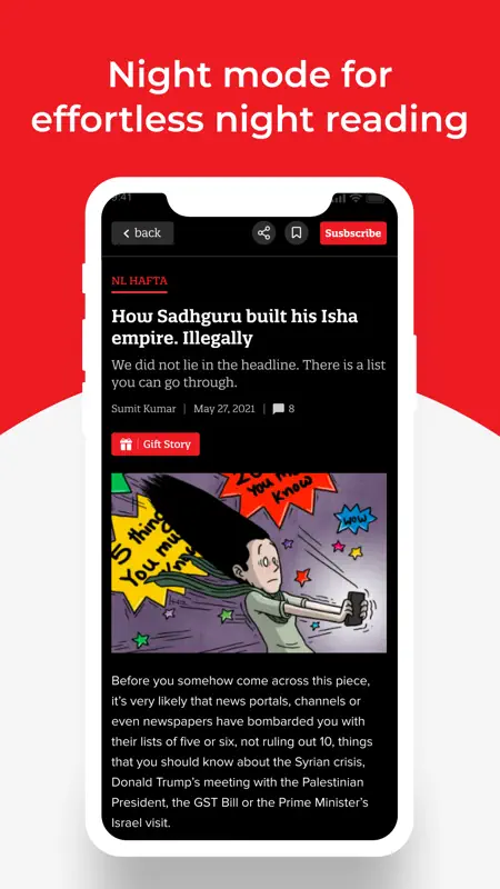 Newslaundry screenshot 3 of 6