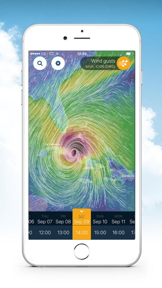 #1. Ventusky: Weather Forecast (iOS) 由: Ventusky s.r.o.
