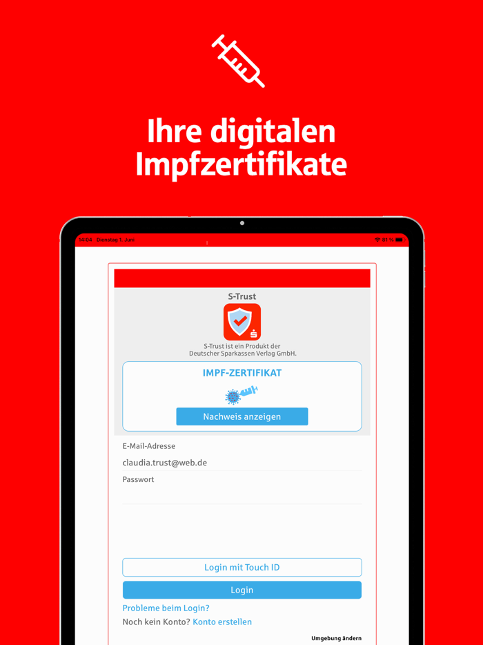 S-Trust  Passwort-Manager