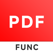 Icon for FuncPDF: Powerful & Easy Tools - 展昊 刘 App