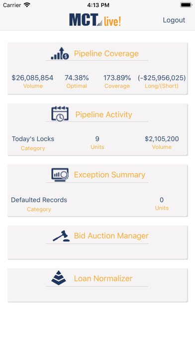 MCT Live! iPhone screenshot 2 - Business app