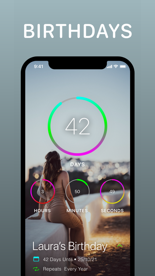 #1. DayCount (iOS) By: Zaminiti Pty Ltd