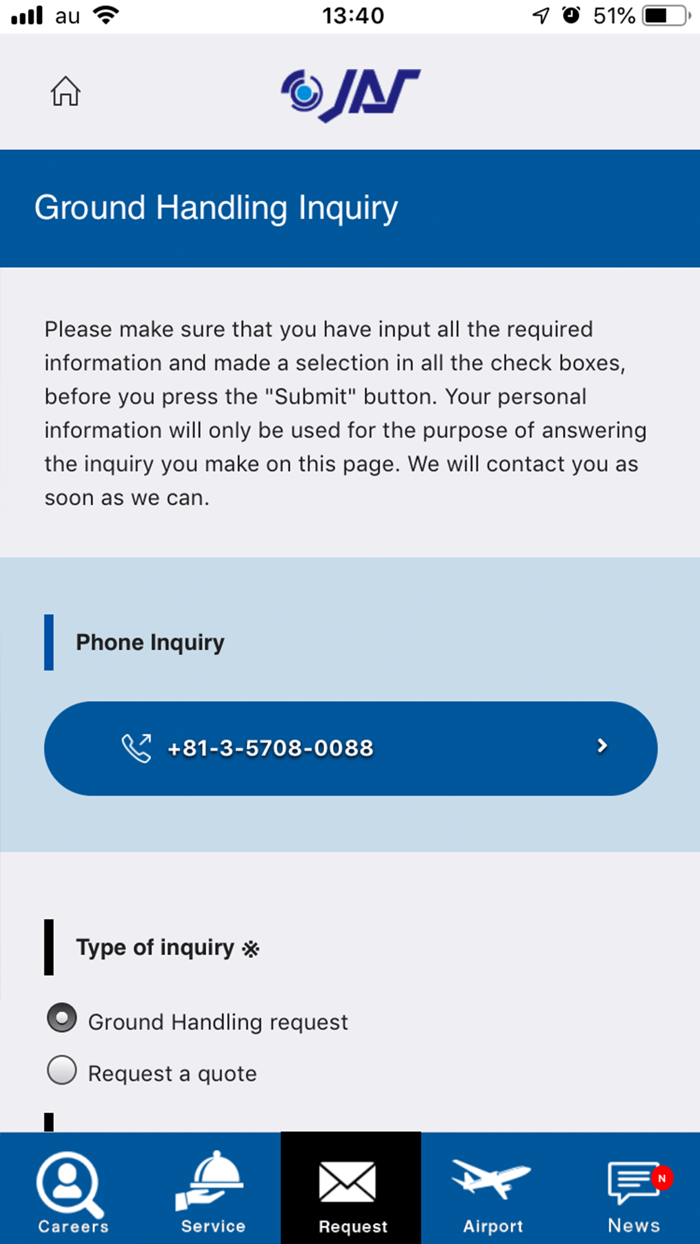 JAPAN AVIATION SERVICE