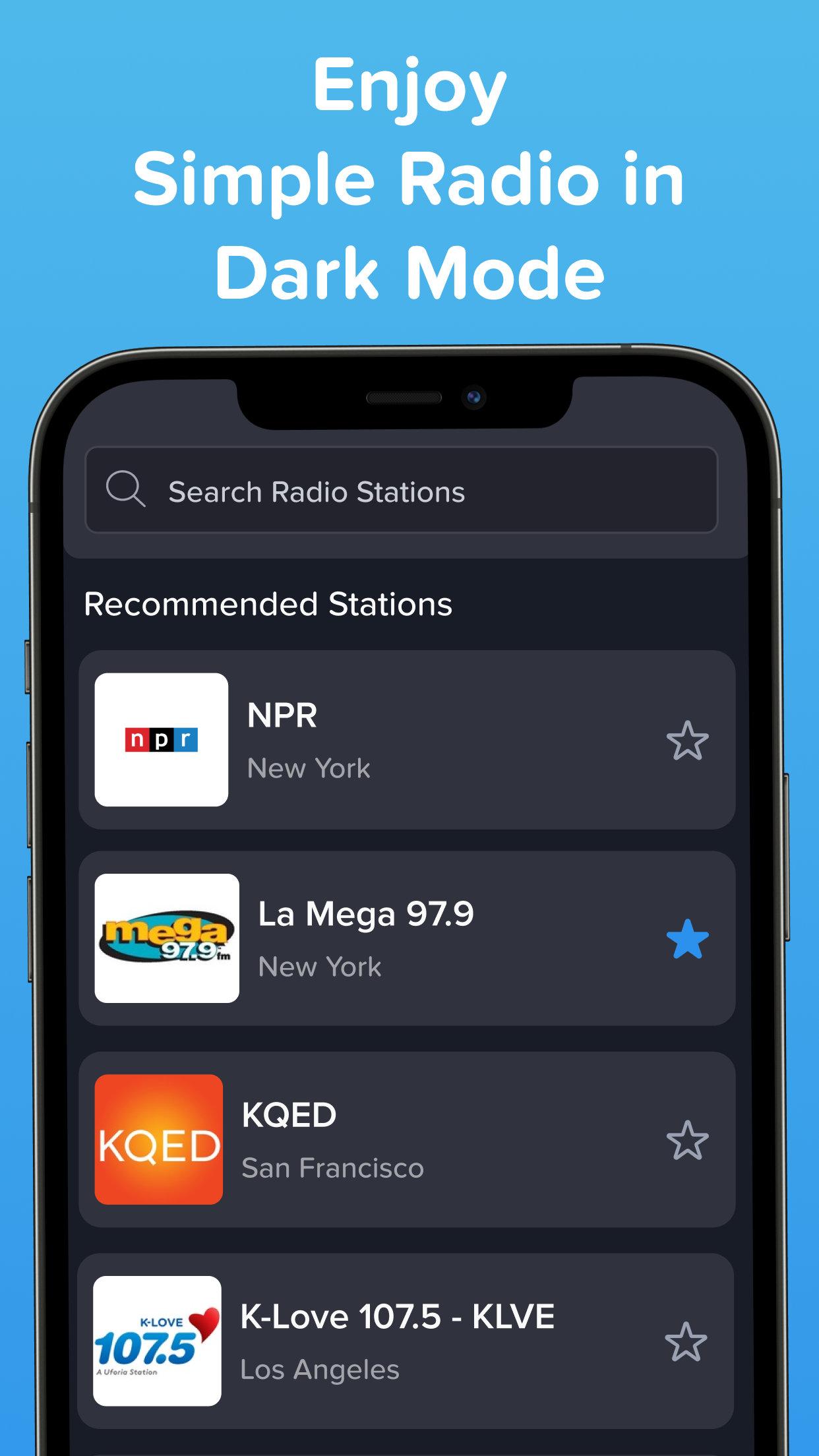 Simple Radio - FM AM Stations screenshot 5