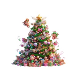 Christmas Tree Stickers