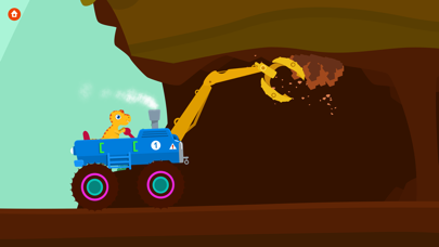 恐竜掘削機 - レースカーと子供向け自動車ゲームのおすすめ画像1