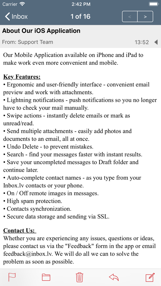 #2. inbox.lv (iOS) 由: inbox.lv