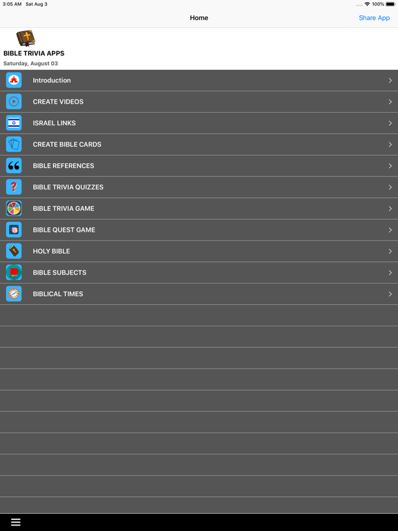 Screenshot #4 pour Bible Trivia Apps