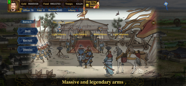 Screenshot ng ThreeKingdoms The Last Warlord