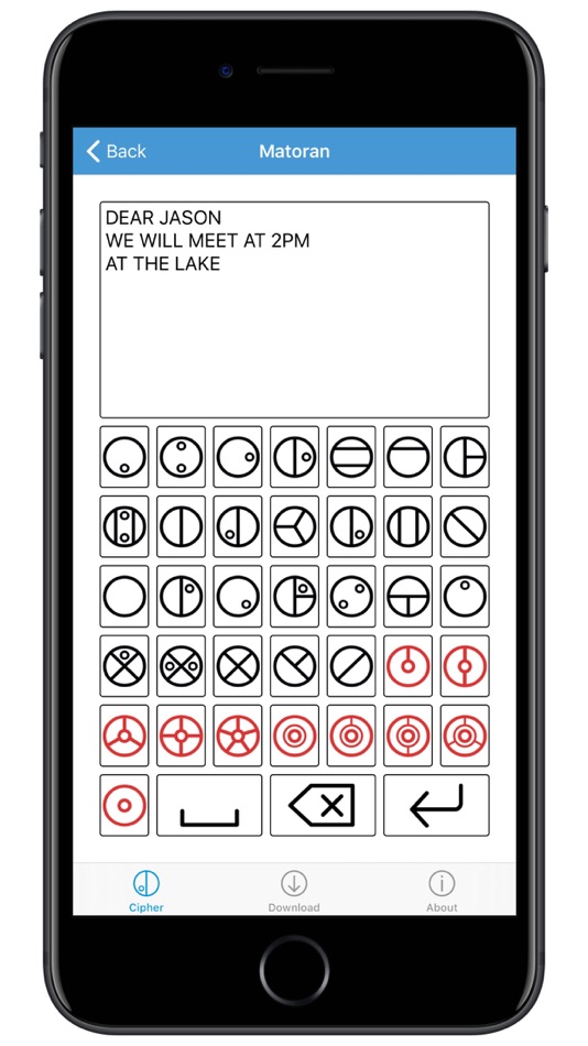 #8. Cipher (iOS) Podle: TN-TECHNOLOGY