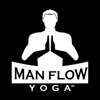 Man Flow Yoga. icon