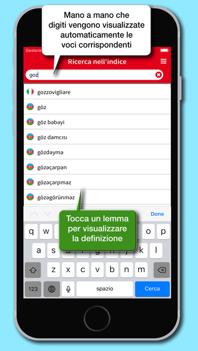 Screenshot #3 pour Dizionario Azerbaigiano