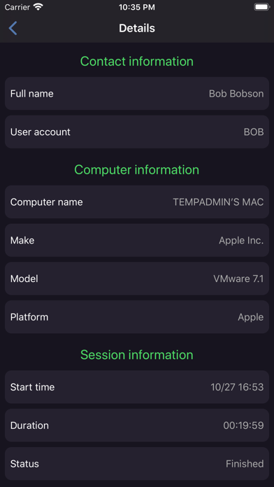 Admin By Request iPhone screenshot 4 - Business app