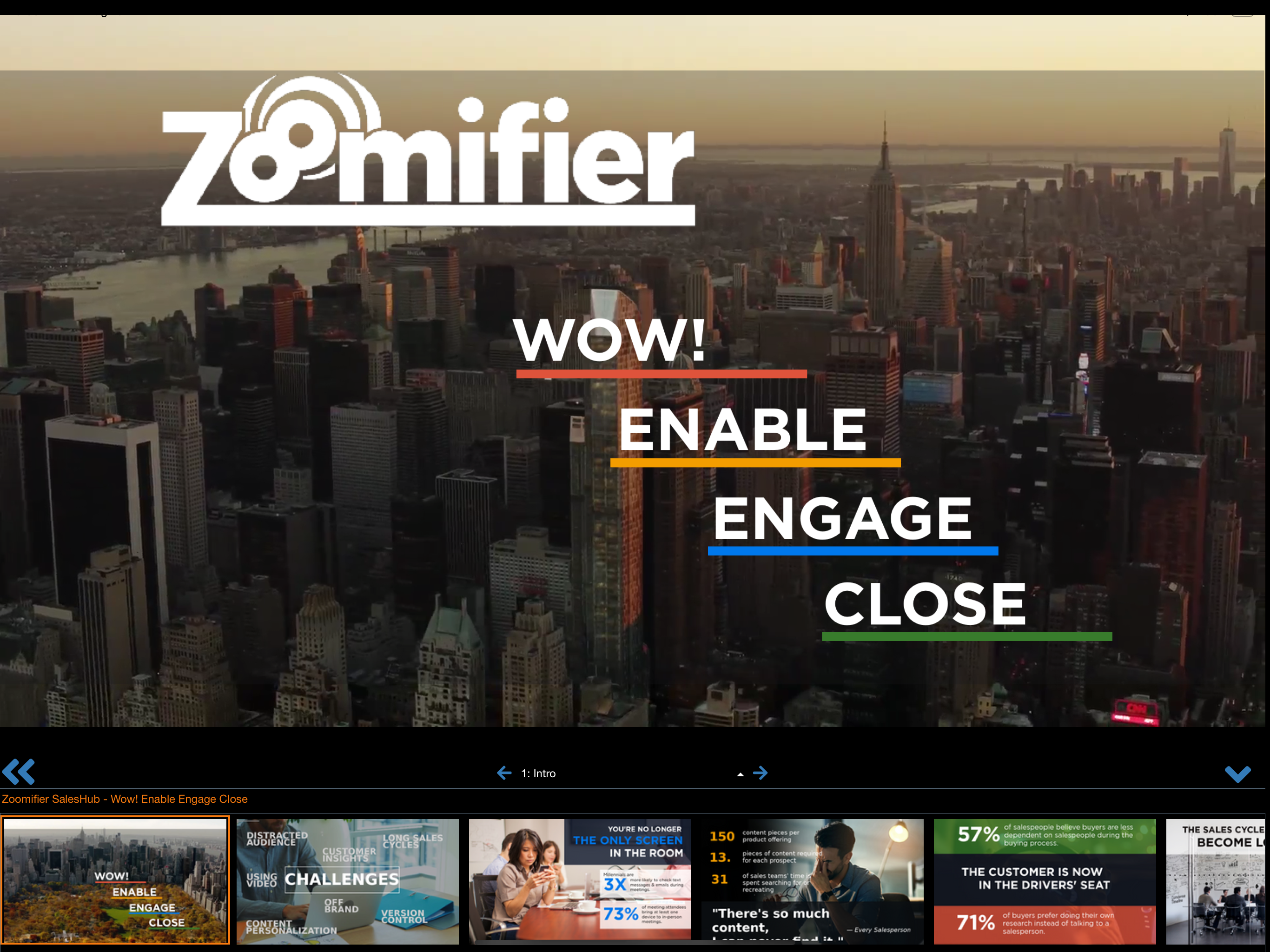 Zoomifier SalesHub