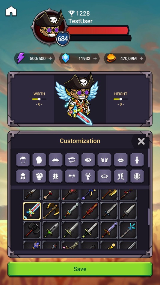 #5. Simplest RPG - Reborn (iOS) Av: CodeJungle Sp. z o.o.