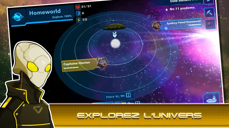 Capture d'écran de Pixel Starships™ Space MMORPG sur iPhone 4