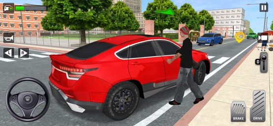 Screenshot of City Taxi Driving: Driver Sim