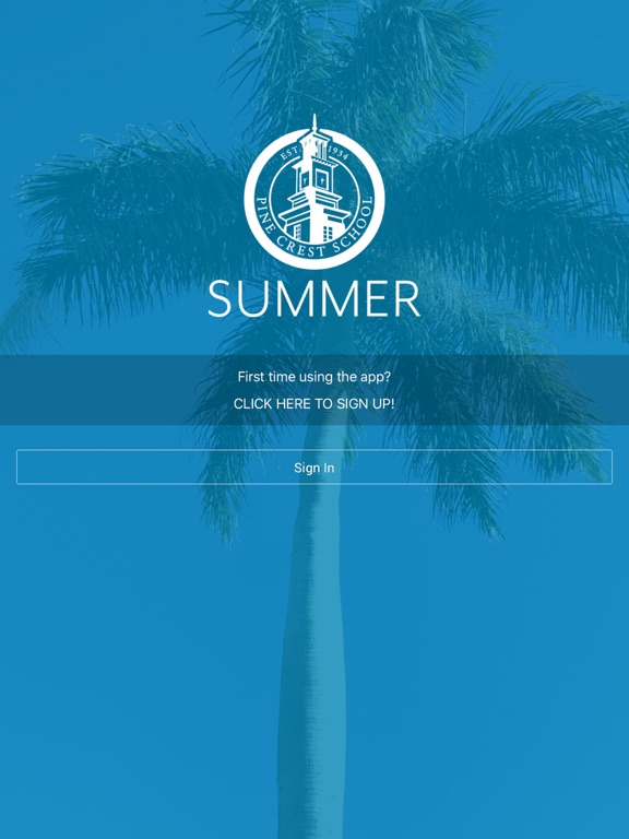 Pine Crest Summer iPad screenshot 1 - Lifestyle app