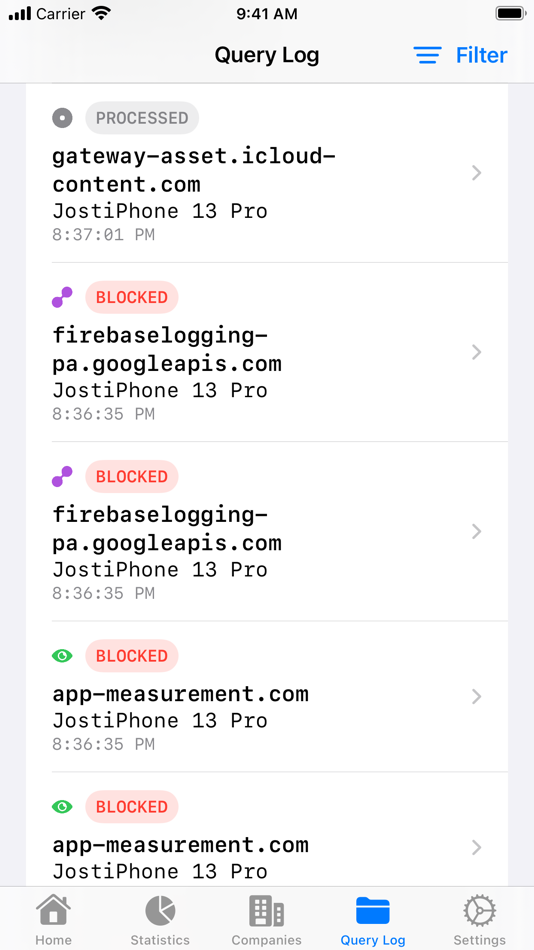 #5. Remote for AdGuard DNS (iOS) Podle: RocketScience IT
