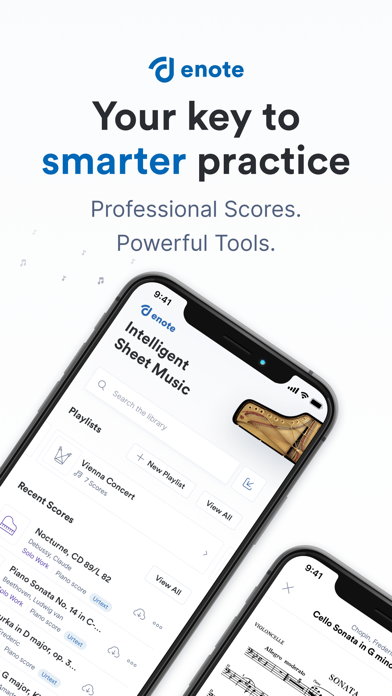Screenshot #1 pour Enote: Intelligent Sheet Music